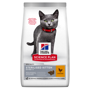 Hill’s Science Plan Sterilised Kitten Food with Chicken (1.5kg)