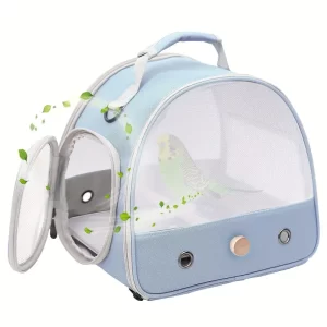Bird Carrier Mesh Blue