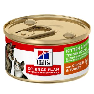 Hill’s Science Plan Kitten & Mother Mousse With Chicken & Turkey Can ( 85g)