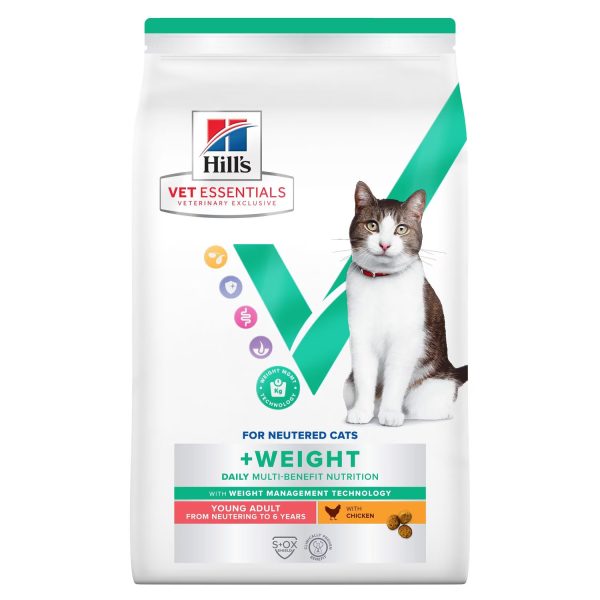 Hill’s Vet Essentials Multi- Benefit+ Weight Young Adult Cat food 1.5kg