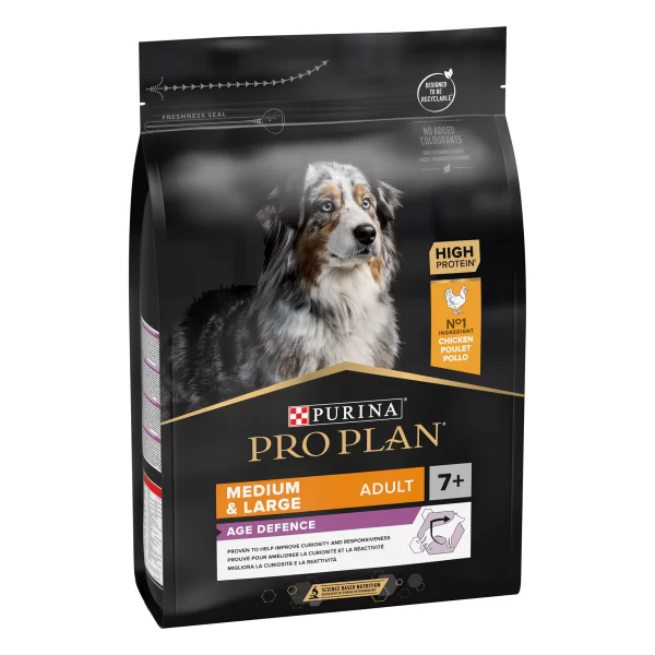 Pro Plan Dog Age Defence M & L Senior 7+ 3Kg