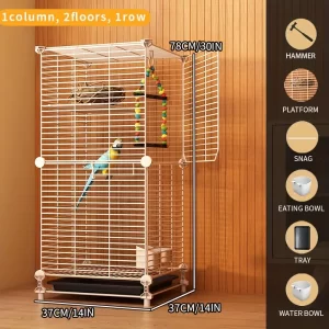 Large Metal Bird Cage